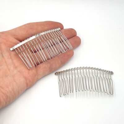75 mm, 20 DİŞ TEL TARAK MODELİ, NİKEL KAPLAMA - 2