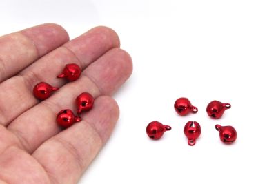 7.5 mm SALLANTI ÇAN ( ZİL ) KIRMIZI RENK PİRİNÇ - 2