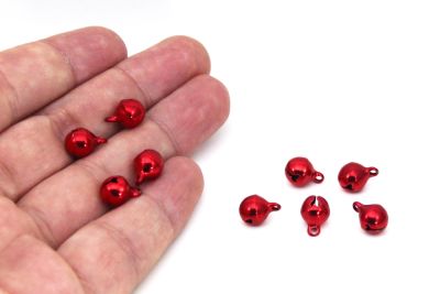 7.5 mm SALLANTI ÇAN ( ZİL ) KIRMIZI RENK PİRİNÇ - 3