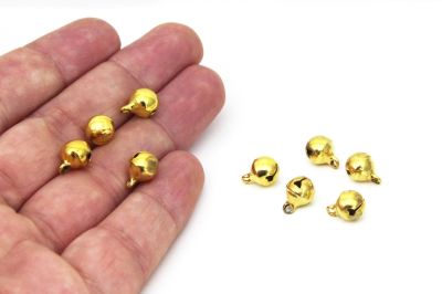7.5 mm SALLANTI ÇAN ( ZİL ) SARI RENK PİRİNÇ - 2