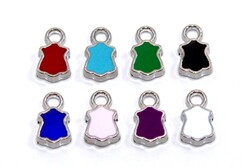 7x12 mm, MİNELİ KAFTAN DESENLİ TAKI APARATI, NİKEL KAPLAMA, #M23N - ERTÜRK