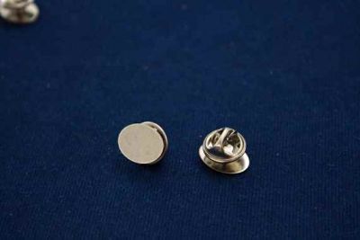 7x12 mm OVAL PUL KAYNAKLI ROZET TAKIMI, NİKEL KAPLAMA