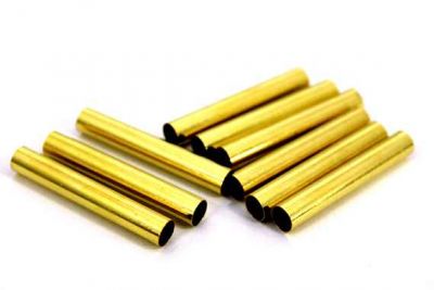 7x45 mm YUVARLAK DÜZ BORU, HAM PİRİNÇ #1165H - 3