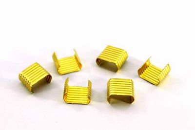 14x12 mm ÇİZGİLİ SIKIŞTIRMA, HAM PİRİNÇ #512H - 3