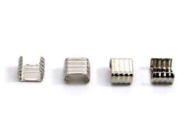 7x8 mm ÇİZGİLİ SIKIŞTIRMA, NİKEL KAPLAMALI PİRİNÇ #511N - 2