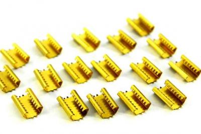 10x13 mm DİŞLİ SIKIŞTIRMA, HAM PİRİNÇ #752H - 2