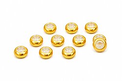 8 mm, ASANSÖR KLİPS, SARI KAPLAMA - ERTÜRK