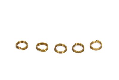 8 mm ÇİFT TURLU HALKA, HAM PİRİNÇ - 2