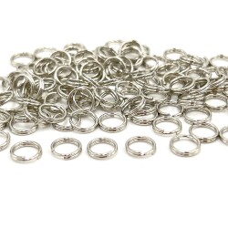 8 mm ÇİFT TURLU HALKA, NİKEL KAPLAMA, DEMİR - 2