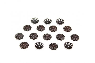 8 mm DESENLİ DANTEL KAPAK, BAKIR KAPLAMA #314B - 2