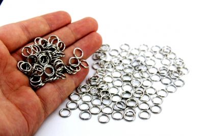 8 mm KALIN MONTAJ HALKASI, NİKEL KAPLAMA #741N - 3