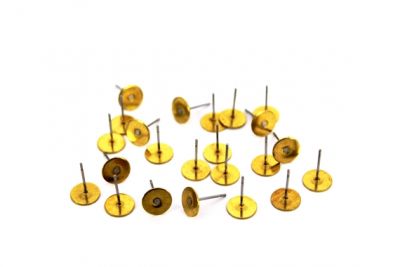 8 mm PULLU KÜPE İĞNESİ HAM PİRİNÇ - 2