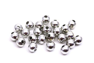 8 mm, METAL BONCUK, DEMİR MİSKET, NİKEL KAPLAMA - 2