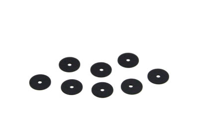 8 mm PLASTİK PUL PAYET, NAKIŞ PULU, DÖKME PUL, ORTADAN DELİK, SİYAH RENK - 2