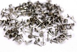 12 mm ROZET SADECE İĞNE NİKEL KAPLAMA - ERTÜRK
