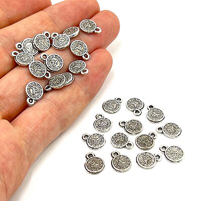 8 mm SALLANTI UÇ, YUVARLAK TUĞRA DESENLİ, ZAMAK DÖKÜM, BOYALI GÜMÜŞ KAPLAMA - 1