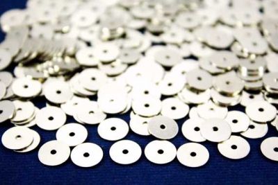 8 mm YUVARLAK ORTASI DELİK PUL, NİKEL KAPLAMA #77N - 2