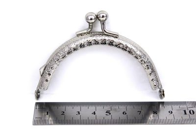 8.5 CM ÇANTA VE CÜZDAN KULPU, NİKEL RENK, KOD-2N - 2