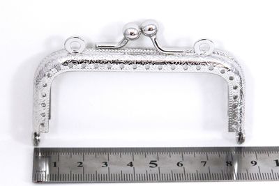 8.5 CM ÇANTA VE CÜZDAN KULPU, NİKEL RENK, KOD-8N - 2