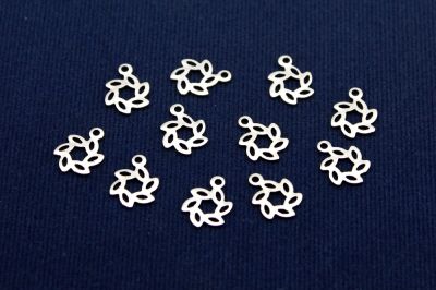 8x12 mm DESENLİ PUL, NİKEL KAPLAMALI PİRİNÇ #1335N - 3