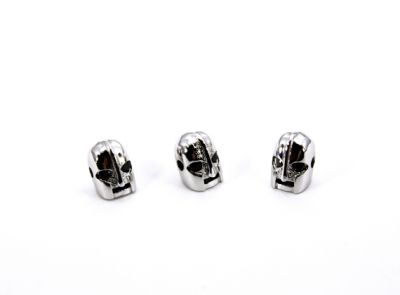 8x12 mm KURU KAFA ZİRCON TAŞ BİLEKLİK ve KOLYE AKSESUARI, NİKEL