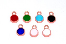 8x12 mm, MİNELİ ALTIGEN TAKI APARATI, ROSE KAPLAMA, #M16R - ERTÜRK