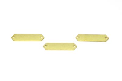 8x26 mm ALTIGEN DESENLİ PUL, HAM PİRİNÇ #1425H - 3