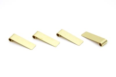 8x27 mm BORU KULPLU DİKDÖRTGEN PUL, HAM PİRİNÇ #1496H - 2
