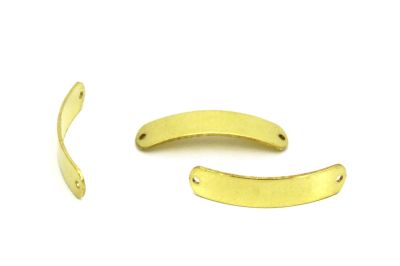8x33 mm DİKDÖRTGEN DESENLİ BOMBELİ PUL, HAM PİRİNÇ #1544H - 3