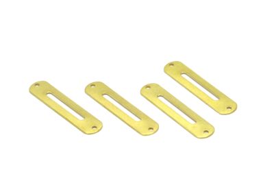 8x35 mm DİKDÖRTGEN DESENLİ PUL, HAM PİRİNÇ #1553H