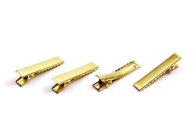 8x40 mm MAŞA MODELİ TOKA SARI KAPLAMA ( 4 cm MAŞA )