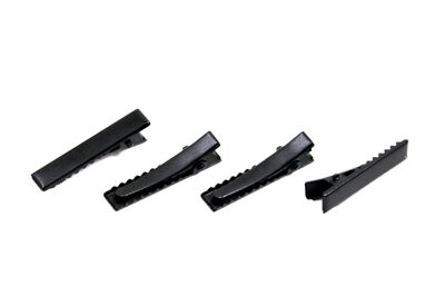 8x40 mm MAŞA MODELİ TOKA, SİYAH BOYA KAPLAMA ( 4 cm MAŞA ) - 2