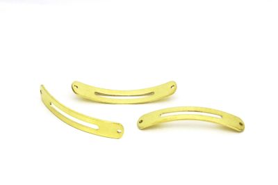 8x43 mm DİKDÖRTGEN DESENLİ BOMBELİ PUL, HAM PİRİNÇ #1546H - 2