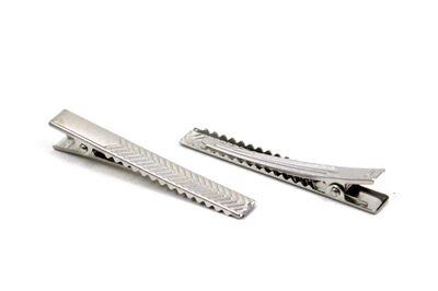 8x60 mm DESENLİ MAŞA MODELİ TOKA NİKEL KAPLAMA ( 6 cm DESENLİ MAŞA ) - 2