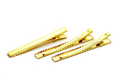 8x65 mm MAŞA MODELİ TOKA SARI KAPLAMA ( 6.5 cm MAŞA ) - 2