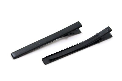 8x75 mm MAŞA MODELİ TOKA SİYAH BOYA KAPLAMA ( 7.5 cm MAŞA ) - 2