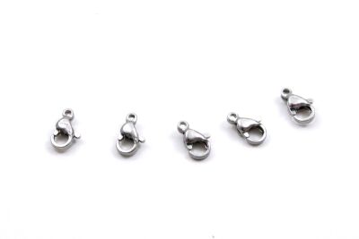 9 mm, ÇELİK PAPAĞAN KLİPS, GÜMÜŞ RENK, 1. KALİTE KARARMAZ - 2