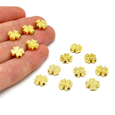 9 mm, YONCA DESENLİ BİLEKLİK ARA APARATI, ZAMAK LAK KAPLAMA - 1