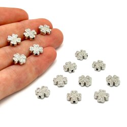 9 mm, YONCA DESENLİ BİLEKLİK ARA APARATI, ZAMAK NİKEL KAPLAMA - ERTÜRK