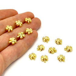 9 mm, YONCA DESENLİ BİLEKLİK ARA APARATI, ZAMAK LAK KAPLAMA - ERTÜRK