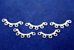 9x21 mm BEŞ DELİKLİ PUL, NİKEL KAPLAMA PİRİNÇ #165N - Thumbnail