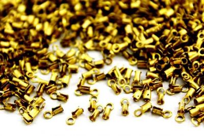 6x3 mm BAĞLANTI SIKIŞTIRMA , HAM PİRİNÇ #224H - 2