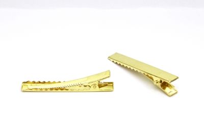 8x55 mm MAŞA MODELİ TOKA SARI KAPLAMA ( 5.5 cm MAŞA ) - 2