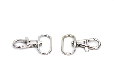 Boy : 40 mm, Alt İç Genişlik : 25 mm, GEMİCİ ANAHTARLIĞI, PARİS KANCA, NİKEL KAPLAMA - 3