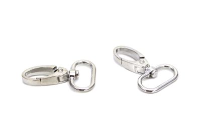 Boy : 51 mm, Alt İç Genişlik : 25 mm, GEMİCİ ANAHTARLIĞI, PARİS KANCA, NİKEL KAPLAMA - 2