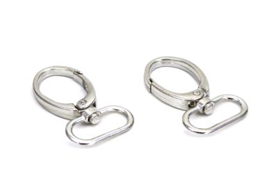 Boy : 53 mm, Alt İç Genişlik : 25 mm, GEMİCİ ANAHTARLIĞI, PARİS KANCA, NİKEL KAPLAMA - 3