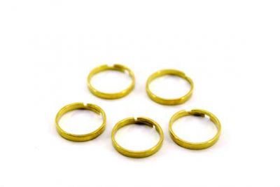 Çap 15 mm - Genişlik 2 mm YÜZÜK KOLU, HAM PİRİNÇ #358H - 3