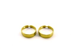 Çap 19 mm - Genişlik 6 mm YÜZÜK KOLU, HAM PİRİNÇ #542H - 3