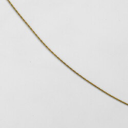 ÇELİK KOLYE ZİNCİRİ, GOLD RENK, 40 cm Zincir + 5 cm Uzatma Ayar Zinciri - Thumbnail
