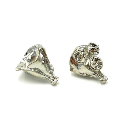 YAKA ROZETİ, ÇİÇEK BUKETİ DESENLİ BROŞ İĞNESİ ZAMAK DÖKÜM, 1. KALİTE KARARMAZ RODYUM KAPLAMA - 2